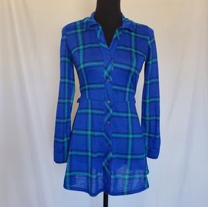 Small Derek Heart Flannel Shirt